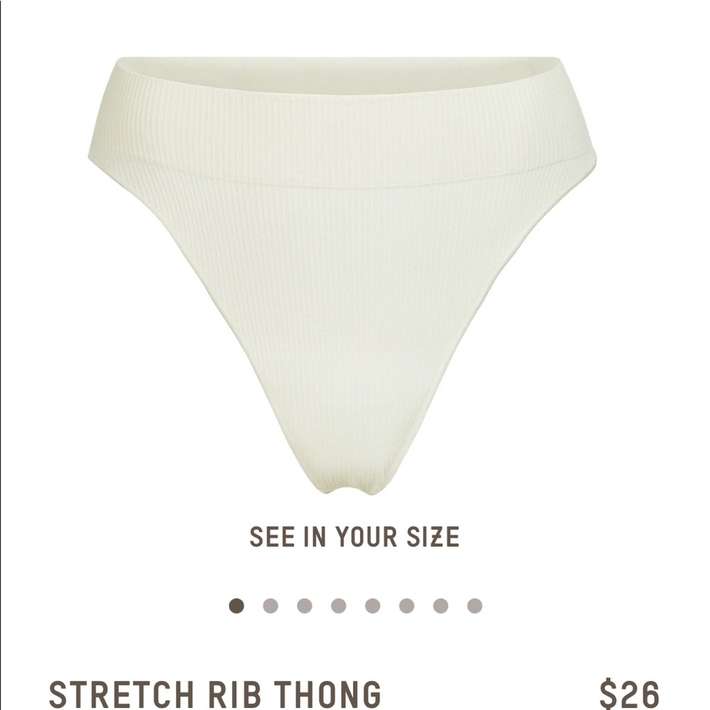 Skims bone thong